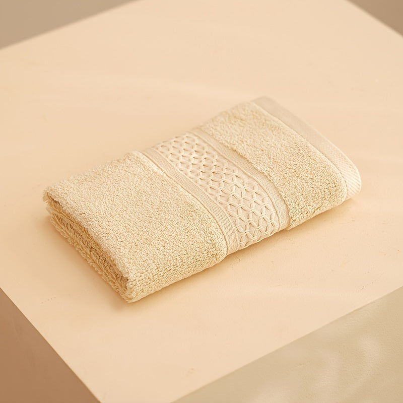4pcs Square Towels Portable Pure Cotton Towels