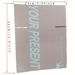 6pcs Recyclable Gift Boxes - Ideal for Birthdays, Holidays & Everyday Needs