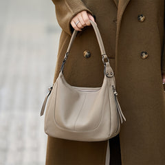 Stylish Cowhide Handbag for Parties and Daily Use