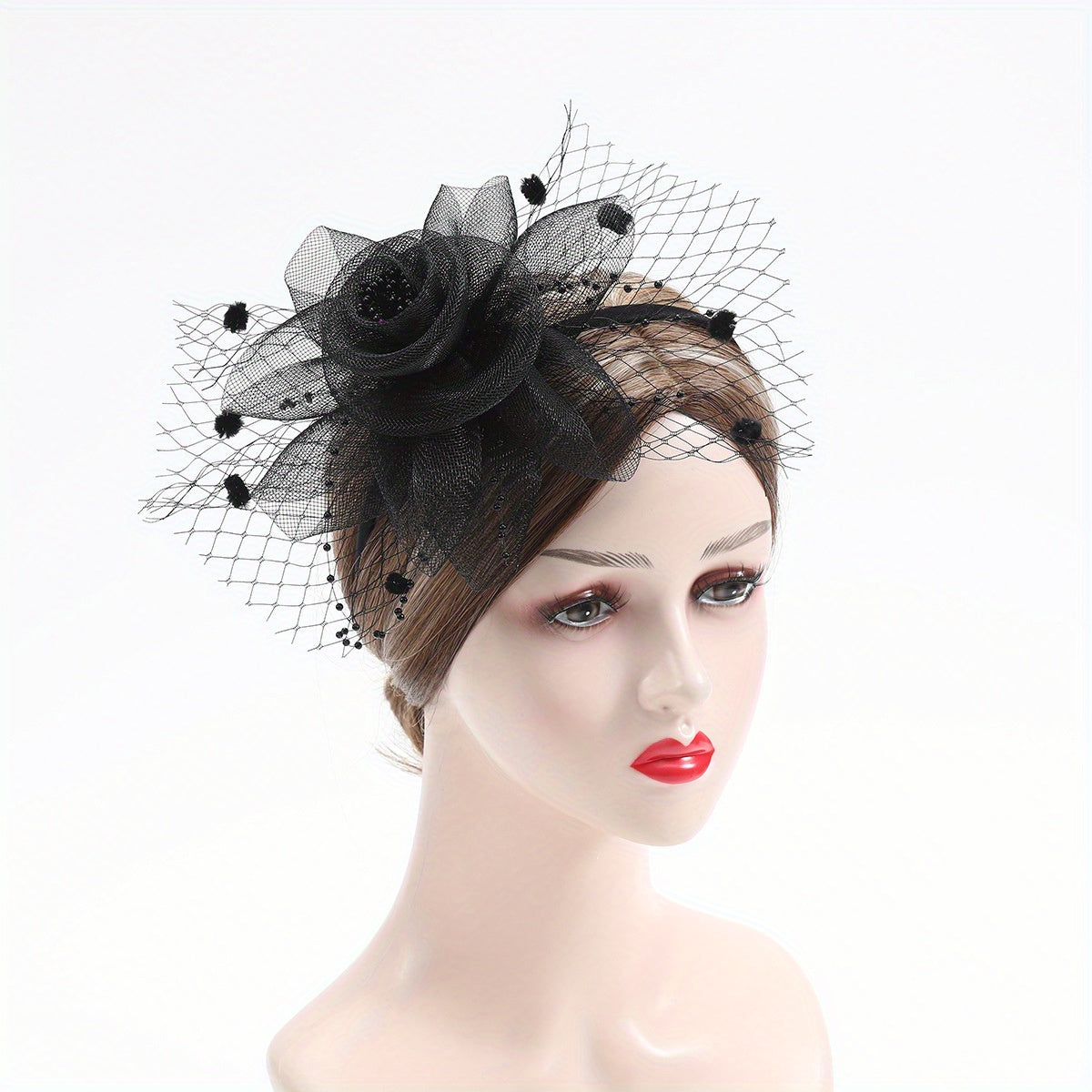 Retro Hair Hoop Dual purpose Headband Wedding Accessories