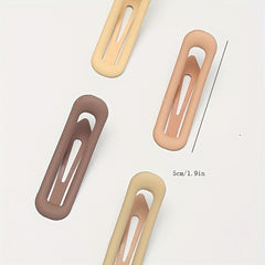 4pcs Side Clip Bangs Clips Hair Accessories Girls Headwear