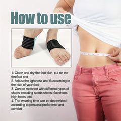 Acupressure Forefoot Pad Tummy Control Body Shaper Size Up