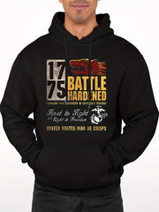 USA Print Hoodie for Men Spring Fall