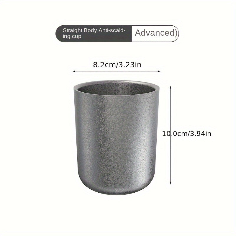 40oz Stainless Steel Water Cup with Lid, Snowflake Texture, Large Capacity