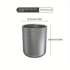 40oz Stainless Steel Water Cup with Lid, Snowflake Texture, Large Capacity