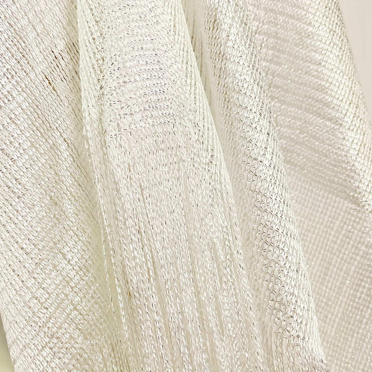 Glitter Fringe Trim Scarf Shawl Wrap Head Wrap Gift For Mom