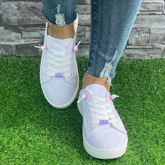 Minimalist Solid Flat Shoes Women's Casual Lightweight Soft Walking Shoes