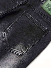 Men's Street Style Stretch Denim Pants for Spring Summer