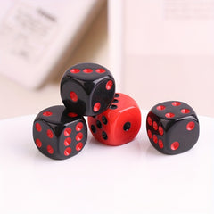 10pcs Acrylic Dice 16mm Round Corner Game Dice