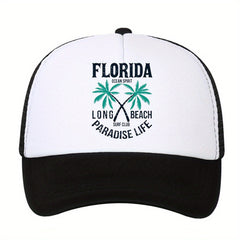 Men's Baseball Cap High Fabric Sunshade Sunscreen Outdoor Sports Breathable Hat