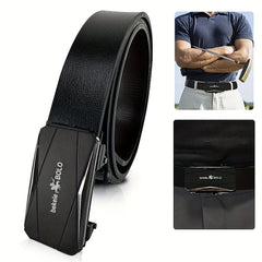 Men's Leather Belt Golf Daily Outdoor Casual Belt