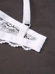 3pcs Lace Push Up Bras Comfy & Breathable Women's Lingerie