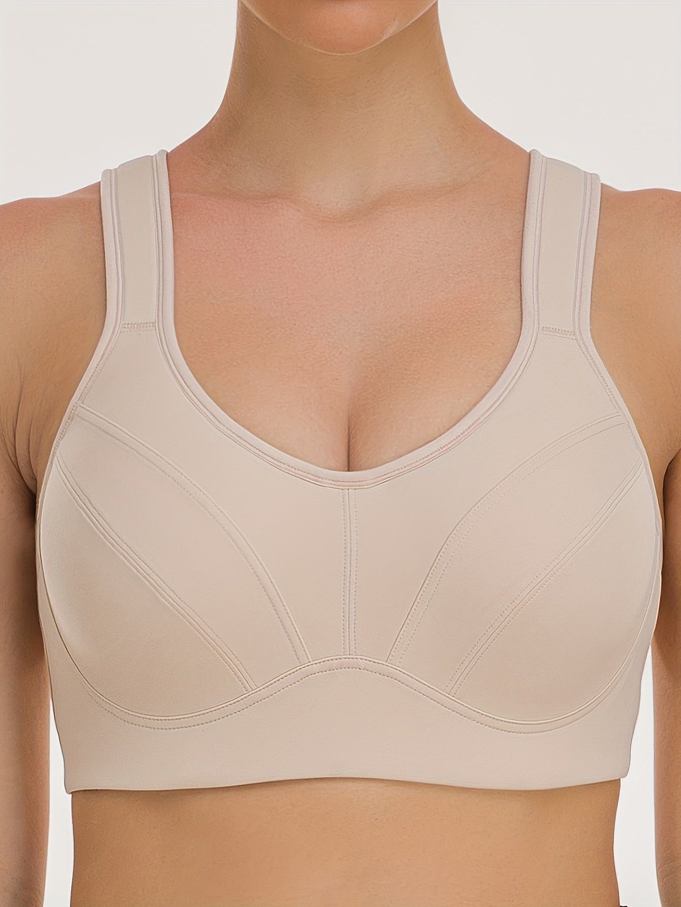 Seamless Sports Bra for Women Breathable Workout Tank Bra