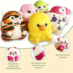 Gentle & Adorable Slow Rising Squishy Toy Large Animal Plush