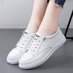 Non Slip Lightweight Skate Shoes Wear Resistance Low Cut Lace Up Sneakers