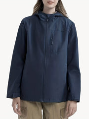Women's Soft Shell Hooded Jacket Waterproof & Windproof