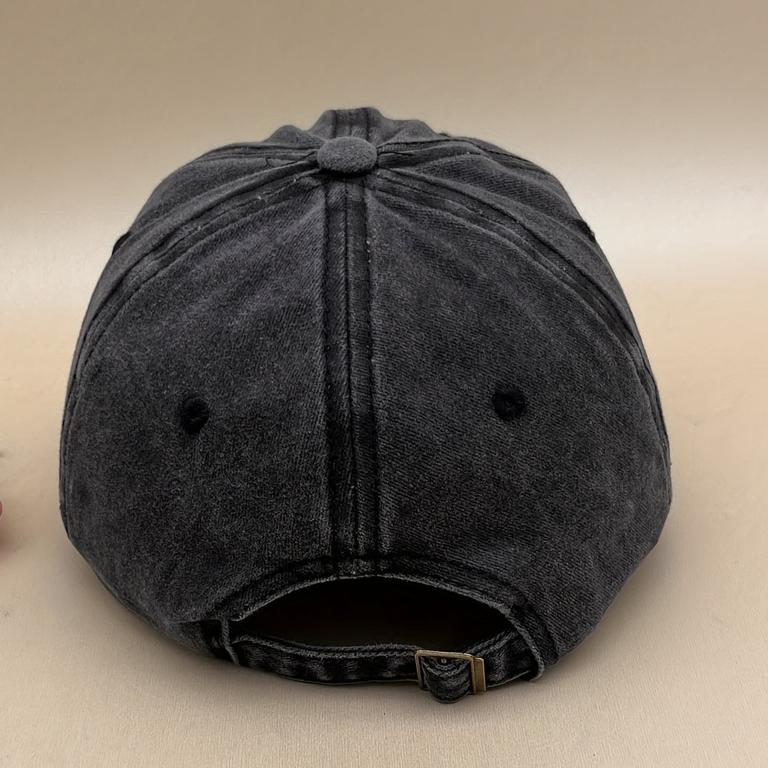 Love Claw Embroidery Baseball Cap Washed Distressed Dad Hats