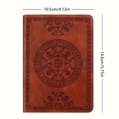 A6 Retro Style Pocket Mini Notebook Leather Writing Book Office School Supplies