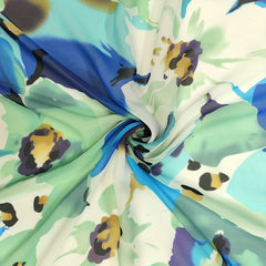 1yd Breathable Chiffon Fabric DIY Clothing Dress Pants Material