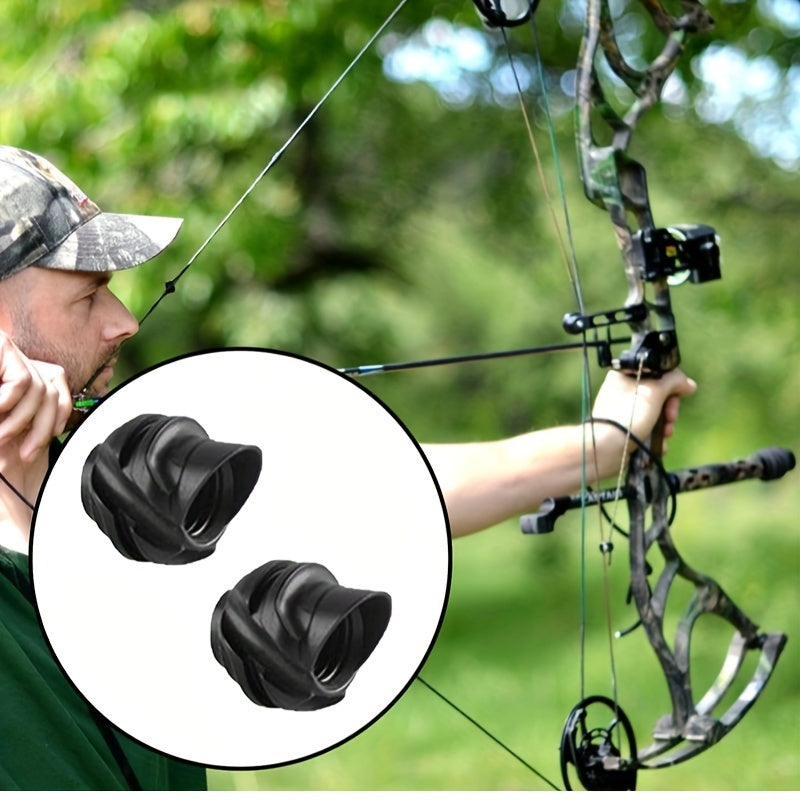 5pc Compound Bow Peep Sight Set 37 45 Degree Hooded Inner Core Kit