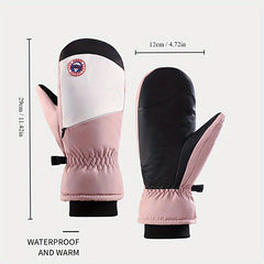 Winter Skiing & Cycling Non slip Gloves Touch Screen Windproof Waterproof