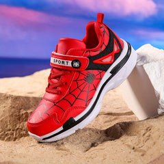 Boy's Spider Chunky Shoes Non Slip Sneakers For Kids Outdoor