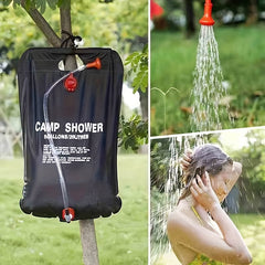 Portable Solar Shower Bag 20L Outdoor Hot Water Bag
