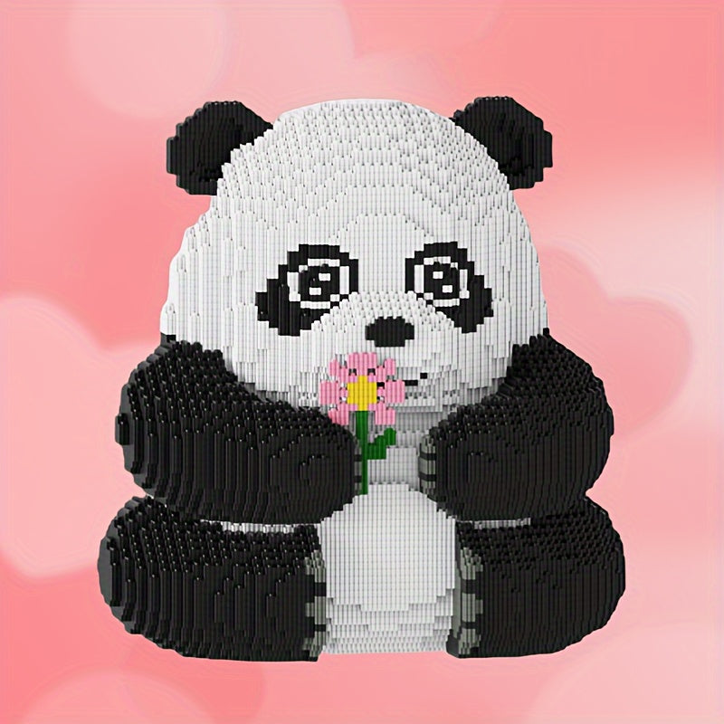 15Kpcs Giant Panda Fubao Building Block Toy 3D Puzzle Kit
