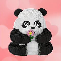 15Kpcs Giant Panda Fubao Building Block Toy 3D Puzzle Kit