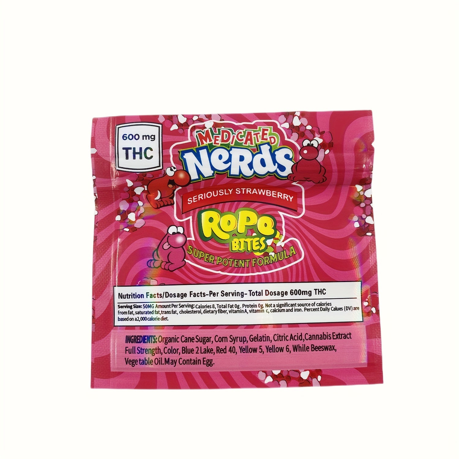 10 Pcs Pink Self Sealing Plastic Bags for Food Storage