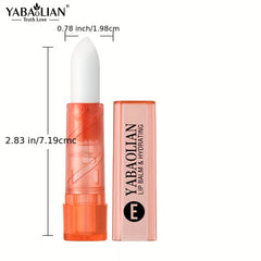 6 Flavors Lip Balm Hydrating & Soothing Long Lasting Effect Lightning Lip Line