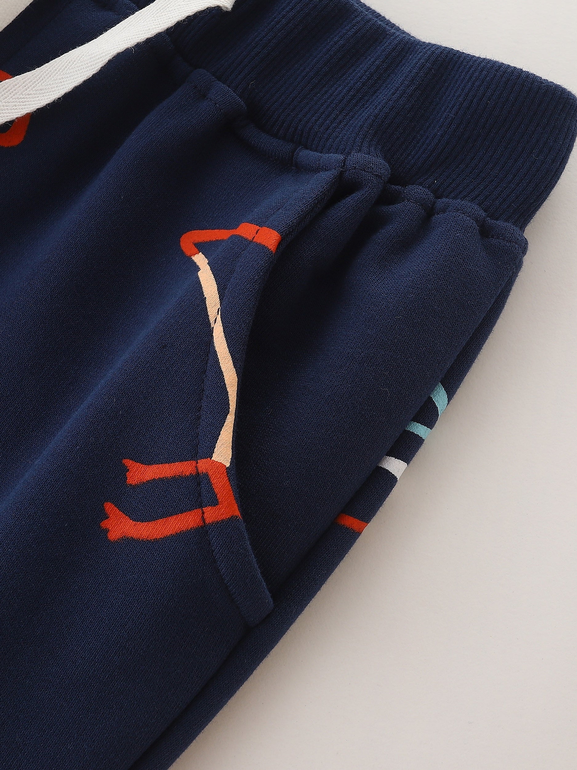 Colorful Dinosaurs Full Print Boys Sweatpants