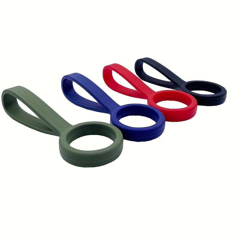 Universal Silicone Cup Handle Ring for Sports and Outdoors