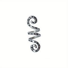 Vintage Gold Spiral Hair Clip for Dreadlocks and Braids