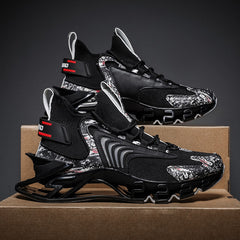 Men's Breathable Blade Shoes Lace Up