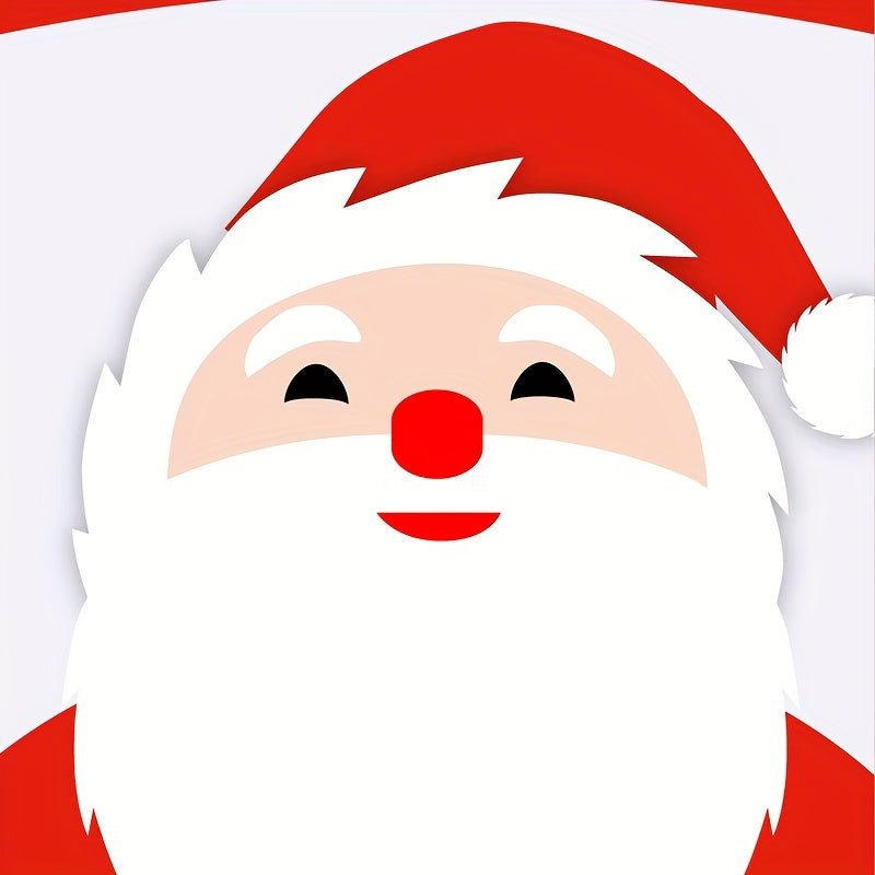 50pcs Christmas Candy Bag Santa Gift Packaging Bag Christmas Decoration