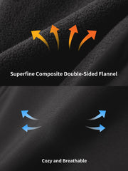 Women's Warm Fleece Lining Sports Jacket Hooded Windproof