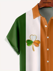 St Patrick's Pattern Short Sleeve Shirt