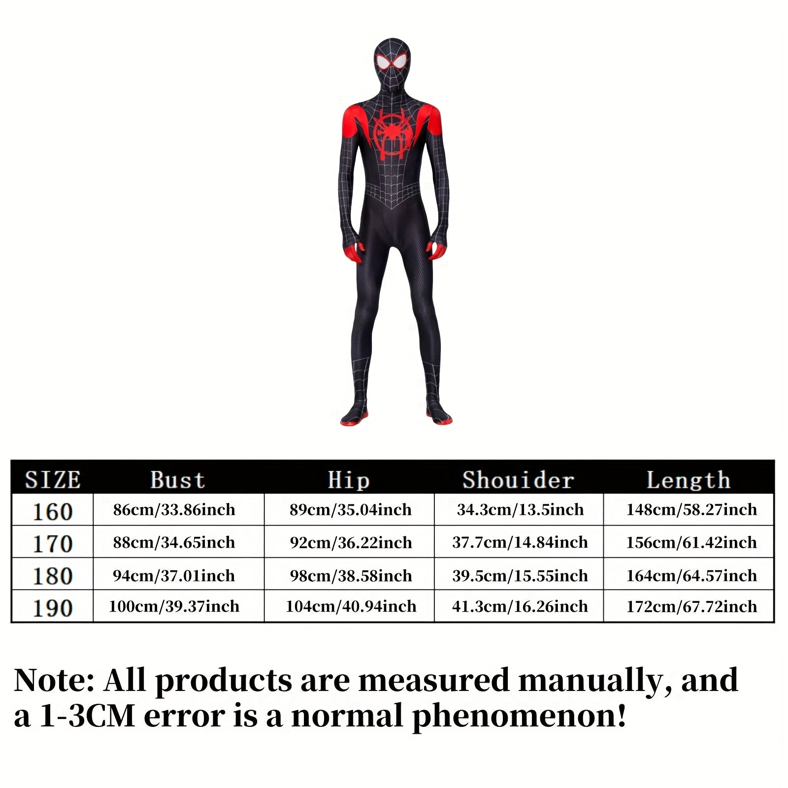 Spider Man Miles Dress Up Set Hooded Sweatshirt Role Playing Set