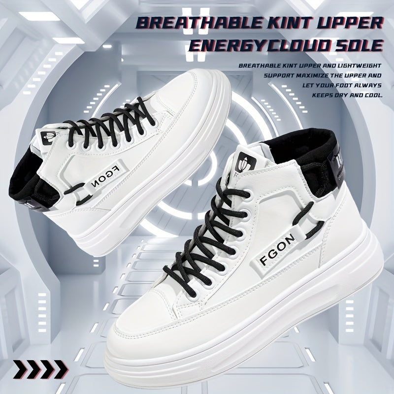 Women's Letter Graphic Skate Shoes Thick Sole Sports Sneakers