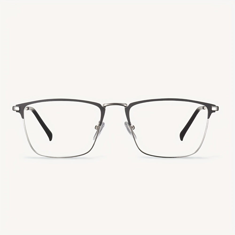 Men's Light Blocking Glasses Unisex Square Frame Computer Eye Protection