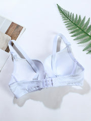 Lace Push Up Bra with Bow Tie
