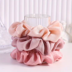 3pcs Large Satin Scrunchies Hair Rope for Women Girls