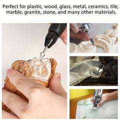 20pcs Diamond Grinding Head Kit for Carving, Grinding, Polishing, Jewelry Making