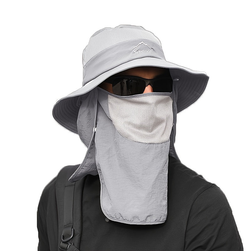 Quick Drying Sun Hat for Fishing and Outdoor Activities Breathable Cap