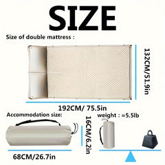 Outdoor Camping Polka Dot Inflatable Mattress