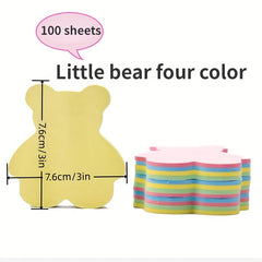 100 Sheets Sticky Notes Multiple Styles