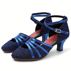 Women's Mesh Breathable Latin Dance Sandals Shoes