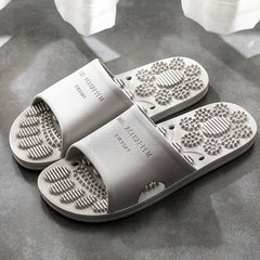 Men's Massage Slides Non Slip Slippers Open Toe Shoes