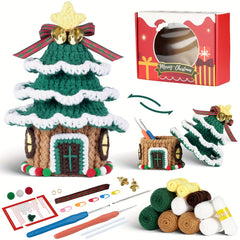 Crochet Material Package Christmas Tree Diy Ornaments Halloween Year's Christmas